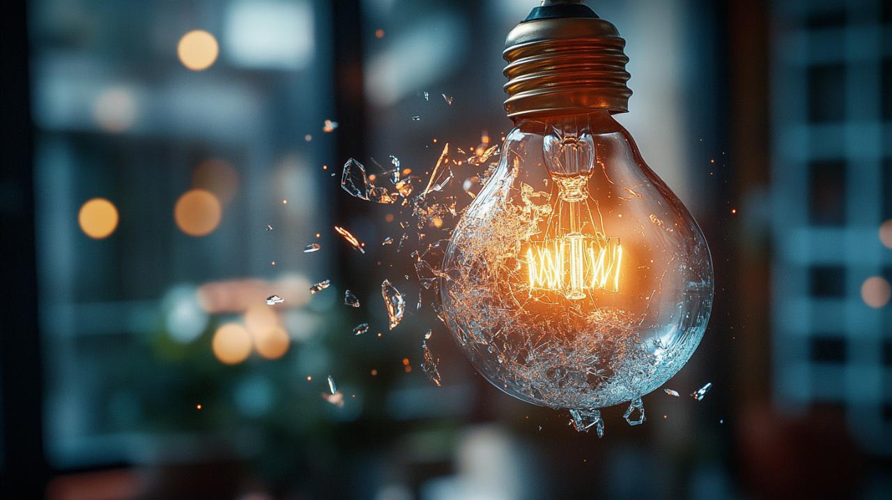 ¿Por qué una bombilla que explota puede ser peligrosa? Descubre cómo evitarlo en tu hogar