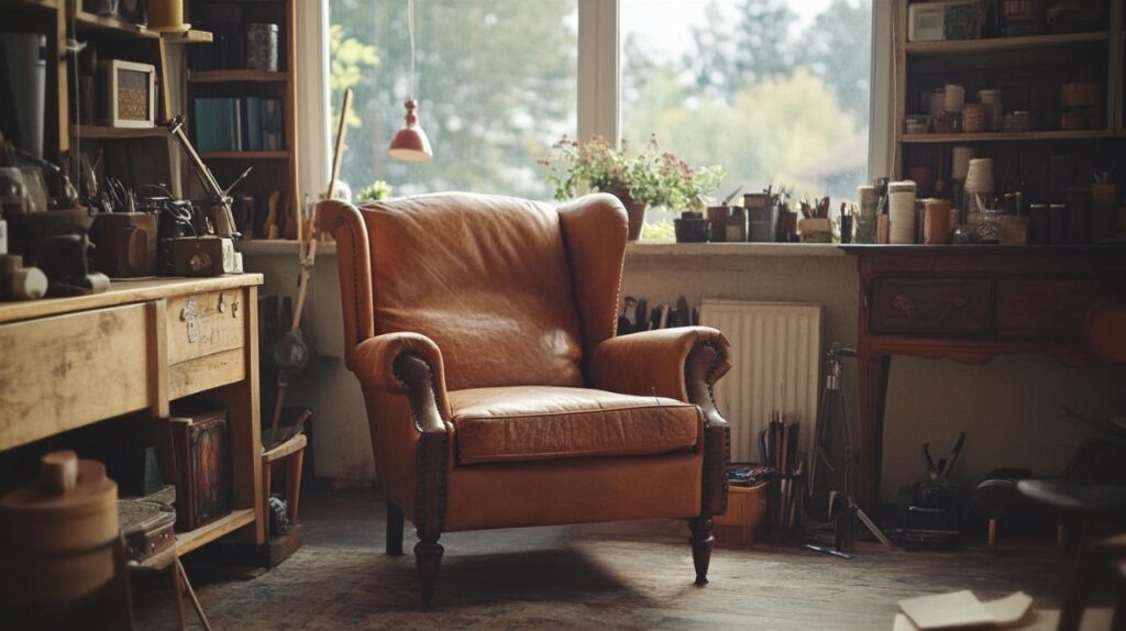 ¿Cómo hacer la reparación sofá cuero rasgado y dar nueva vida a tu sillón vintage con técnicas profesionales?