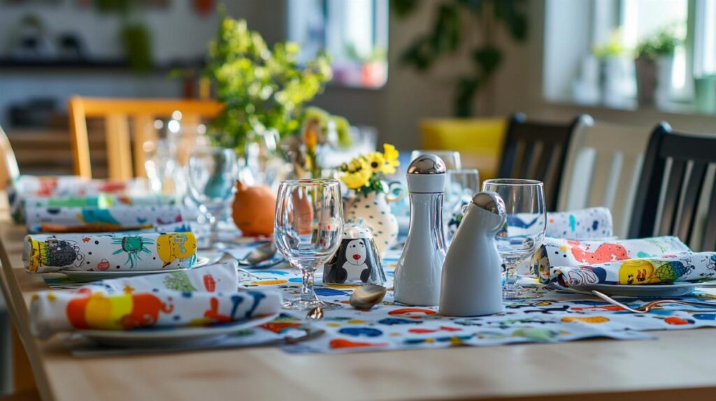 Cómo Elegir la Mejor Servilleta de Mesa para Niño: Motivos a Elegir en Tela Reutilizable